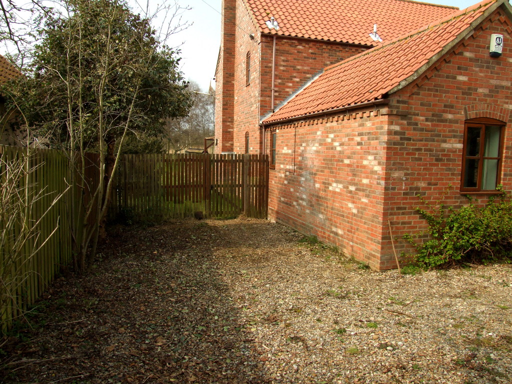 The Front Garden With Trunk