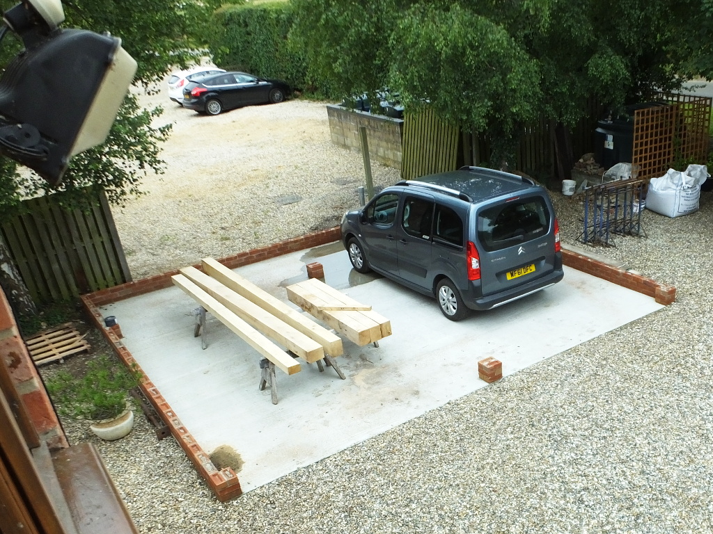 Cart Shed Oak Arrives