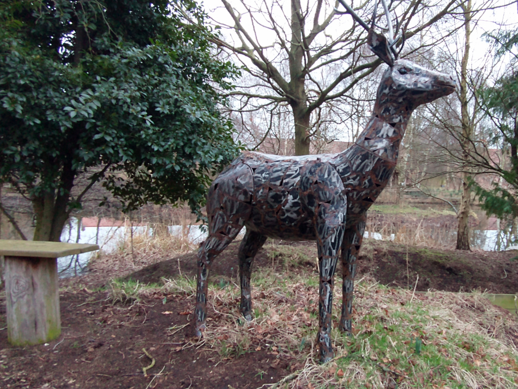 Deer Sculpture